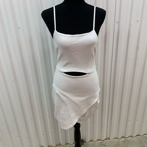 Socialite white dress Small